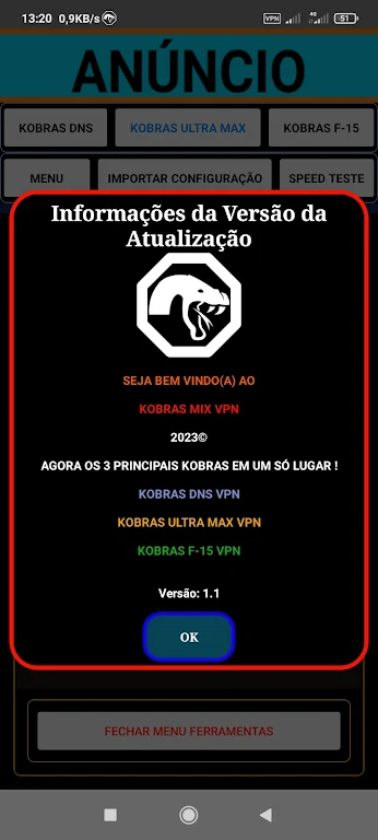 Kobras Mix VPN Screenshot3