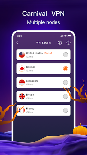 Carnival Fast VPN - Safe Proxy Screenshot3