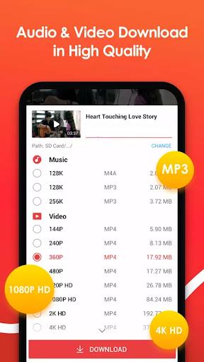 Tube Video Mp4 Mp3 Downloader Screenshot1