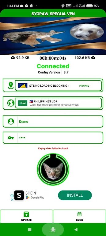 Syopaw Special VPN Screenshot1