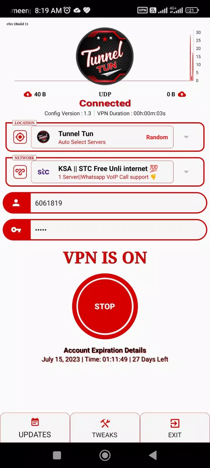 Tunnel Tun Vpn Screenshot3