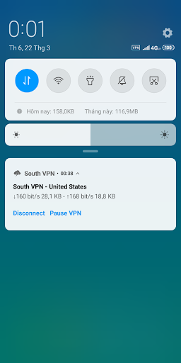 SouthVPN - NoCard VPN Screenshot4