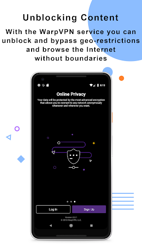 WarpVPN Screenshot4