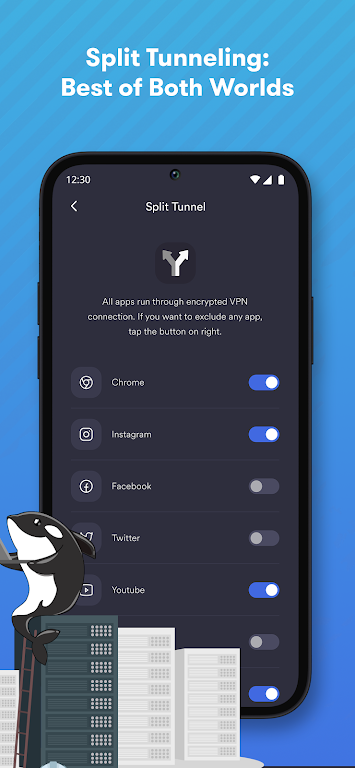 Orca VPN Screenshot1