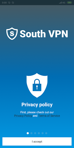 SouthVPN - NoCard VPN Screenshot1