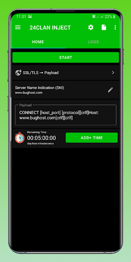 24clan Inject SSH/SLOWDNS VPN Screenshot2