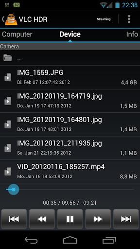 VLC HD Remote (+ Stream) Screenshot2