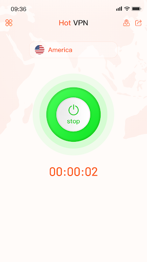 Hot VPN- Secure and Fast VPN Screenshot2