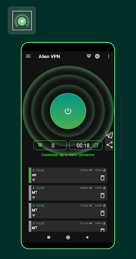 Alien VPN: Fast & Secure Screenshot1