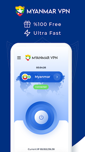 VPN Myanmar - Get Myanmar IP Screenshot1