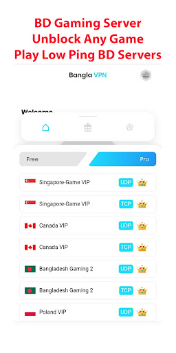 Unlimited Bangladesh VPN Screenshot1