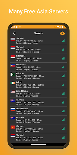 Asia VPN - Unlimited & Fast Screenshot4