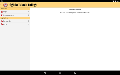 OLC mobile - Oglala Lakota Col Screenshot4