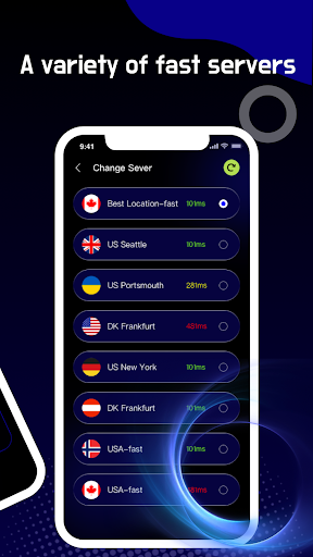 Easy Proxy Safe & Quick VPN Screenshot2