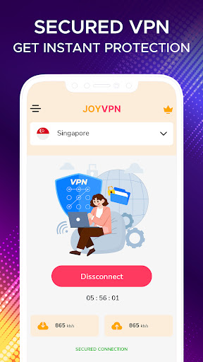 Joy VPN-Secure Proxy Servers Screenshot3