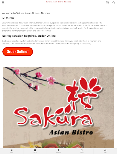 Sakura Asian Bistro - Nashua Screenshot3