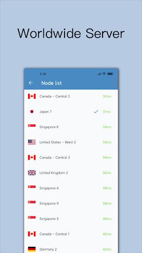 V2VPN - A Fast, Free, Secure VPN Proxy Screenshot3