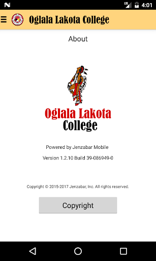 OLC mobile - Oglala Lakota Col Screenshot3