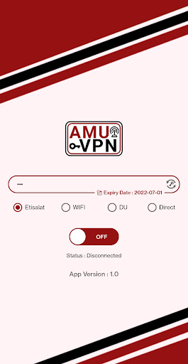 Amu VPN Screenshot1