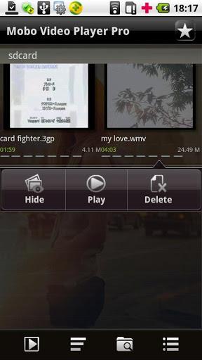 Mobo Video Player Pro Screenshot1