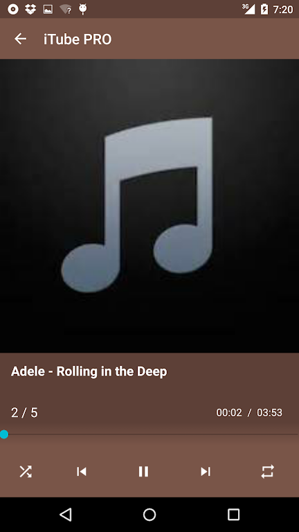 iTube MP3 Player Music Screenshot3