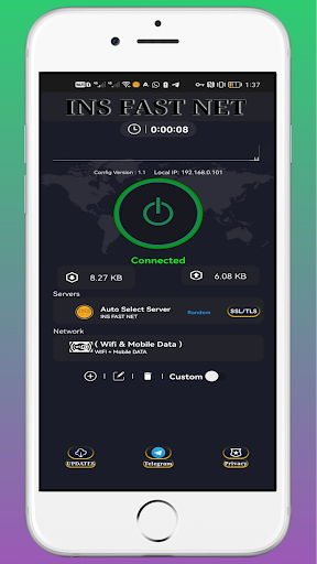 INS FAST NET VPN Screenshot4