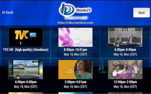 HonduTV for Android TV Screenshot2