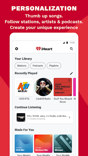 iHeart: Music, Radio, Podcasts Screenshot3