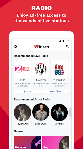 iHeart: Music, Radio, Podcasts Screenshot4