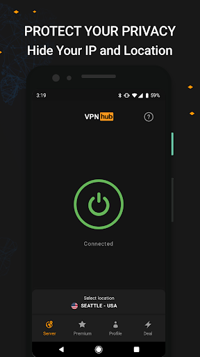 VPNhub: Unlimited & Secure Screenshot2