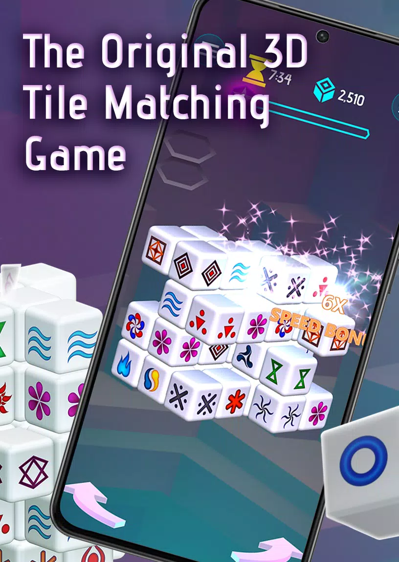 Mahjongg Dimensions: Arkadium's 3D Puzzle Mahjong Screenshot3