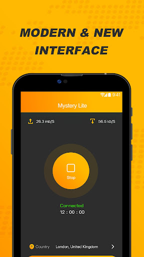 Mystery VPN - Safe & Unlimited Screenshot2