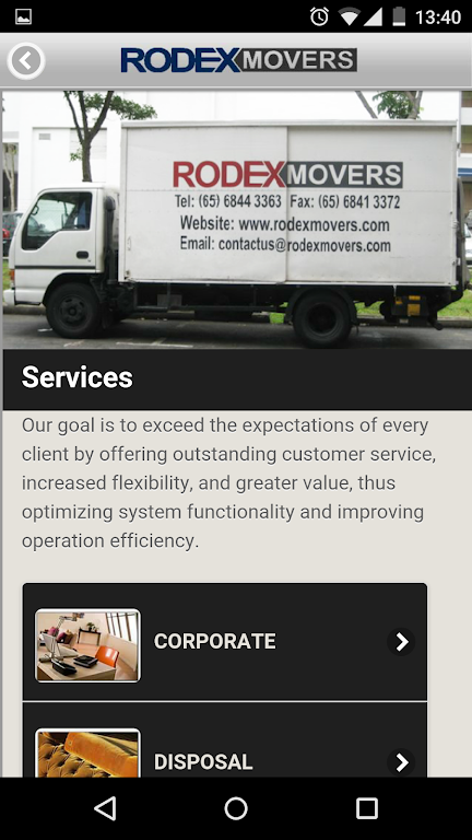 Rodex Express Screenshot1