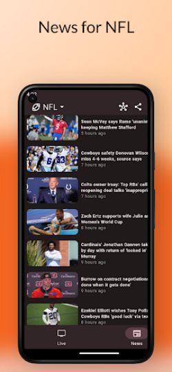 Dofu - NFL Live Streaming Screenshot1