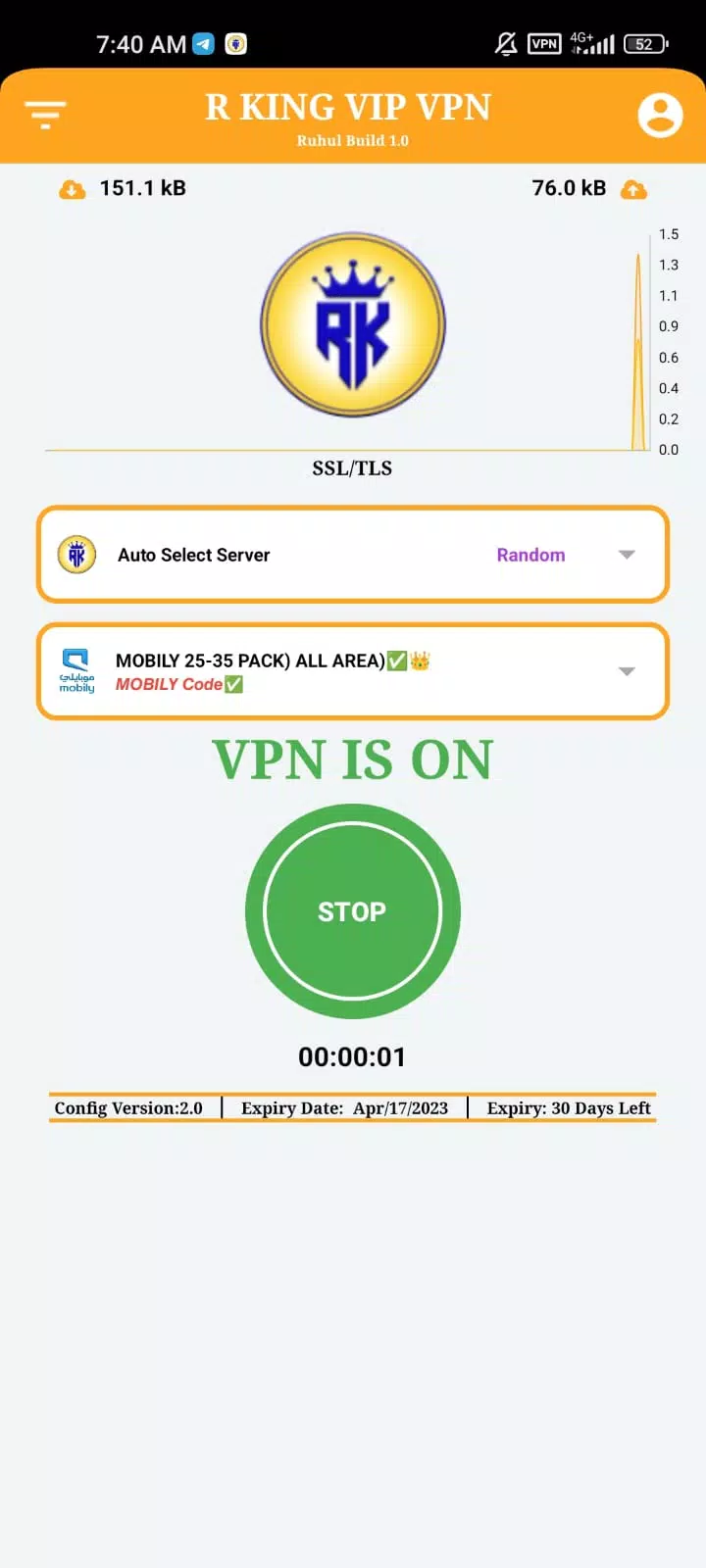 R King vip vpn Screenshot3