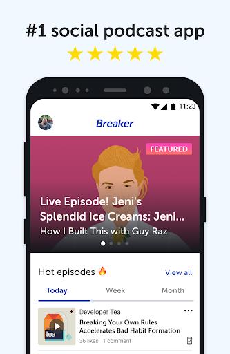 Breaker—The social podcast app Screenshot3