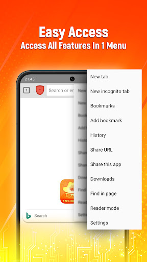 Azka Browser + Private VPN Screenshot4
