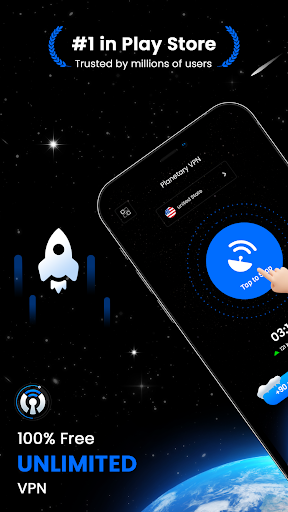 Planetary VPN - Data Saver Screenshot1