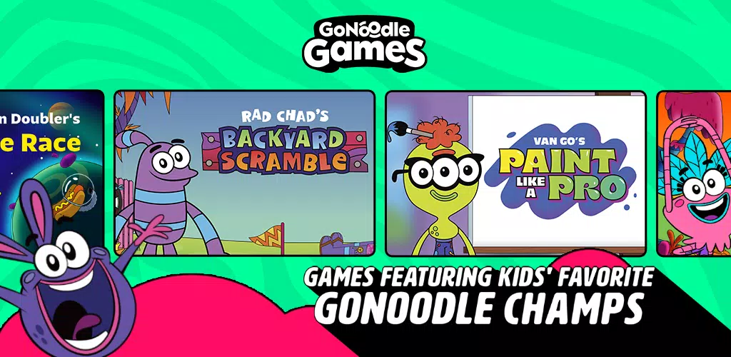 GoNoodle Games - Fun games that get kids moving Screenshot1