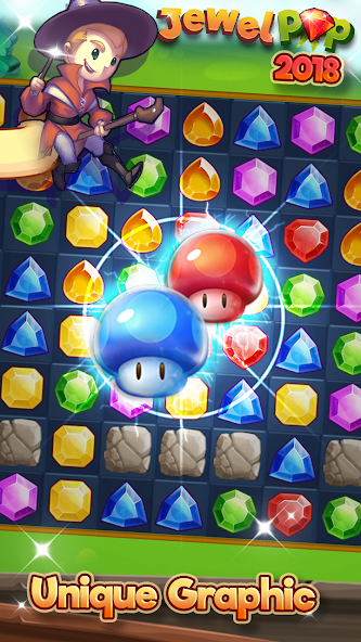 Jewel Pop: Match 3 Legend Mod Screenshot3