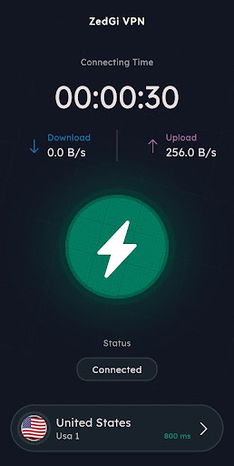 ZedGi vpn - secure connections Screenshot1