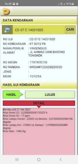 E-Kir Dishub KUKAR Screenshot2