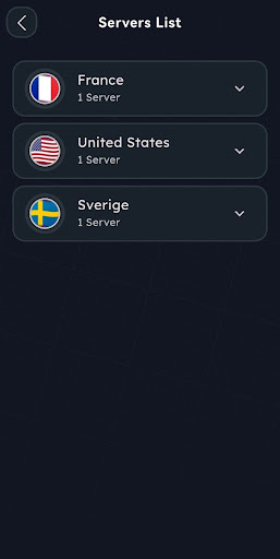 ZedGi vpn - secure connections Screenshot2