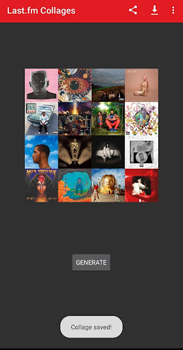 Last.fm Collage Generator Screenshot3