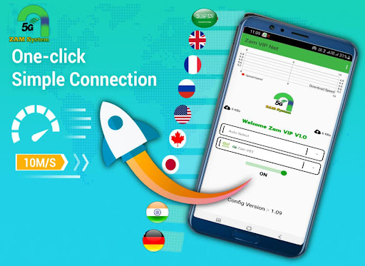 Zam VIP NET - Secure Fast VPN Screenshot1