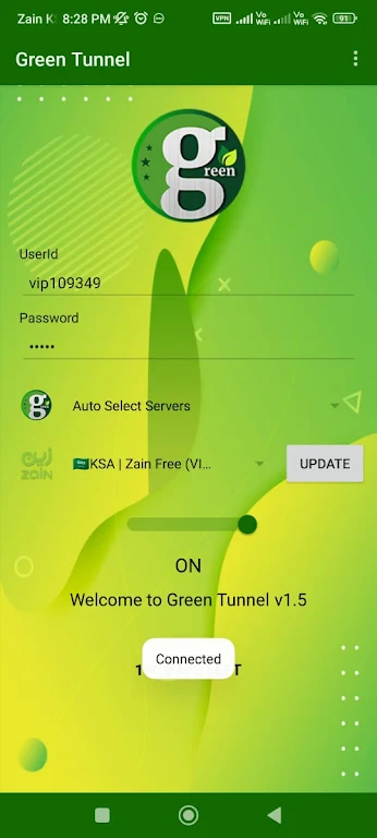 Green Tunnel VPN Screenshot2