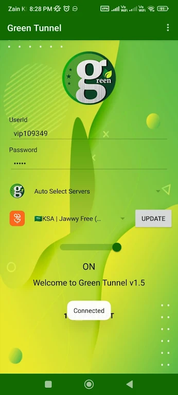 Green Tunnel VPN Screenshot3