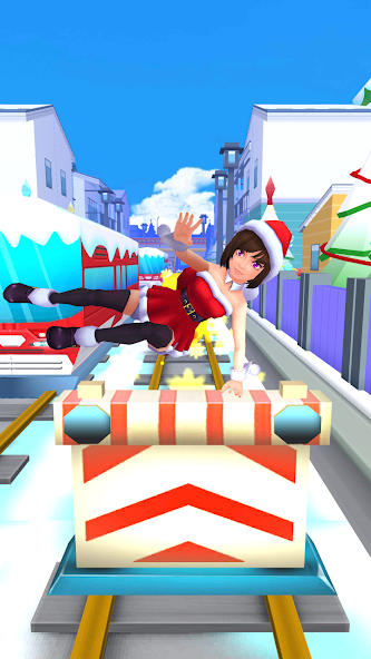 Subway Santa Princess Runner Mod Screenshot3