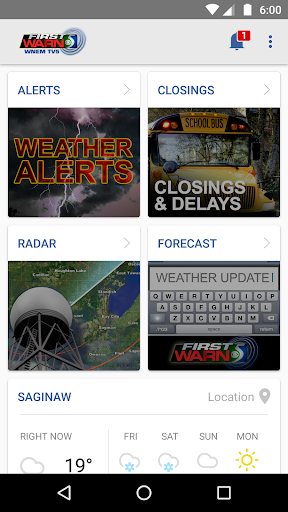 WNEM TV5 Weather Screenshot1