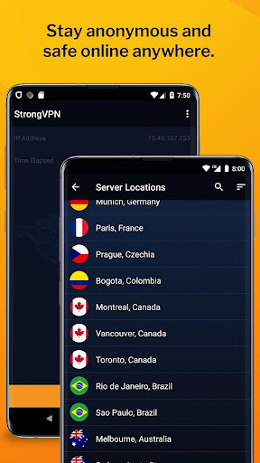 StrongVPN - Fast, Private VPN Screenshot2